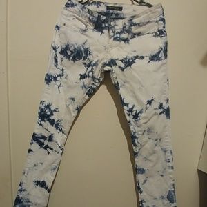 Levi's 524 tie dye jeans Sz 9M